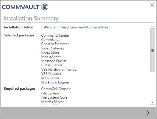 embd_Installing the Production CommServe Host procedure (37)