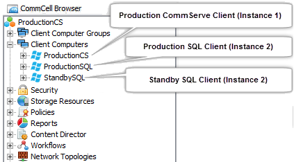 Verifying the Default Setup - Clients